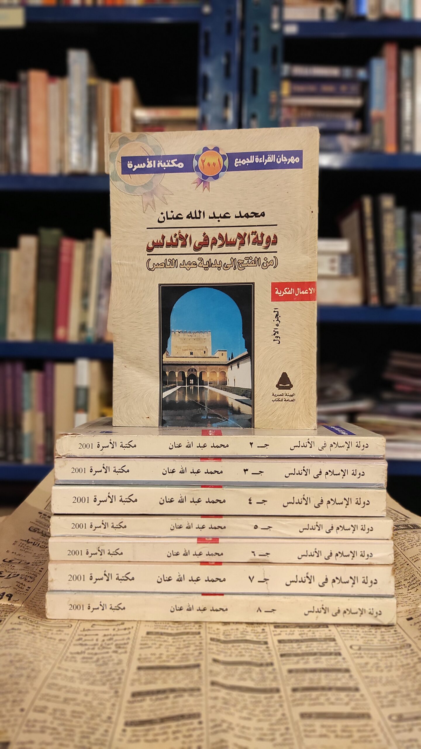 دولة الإسلام في الأندلس (8 مجلدات)