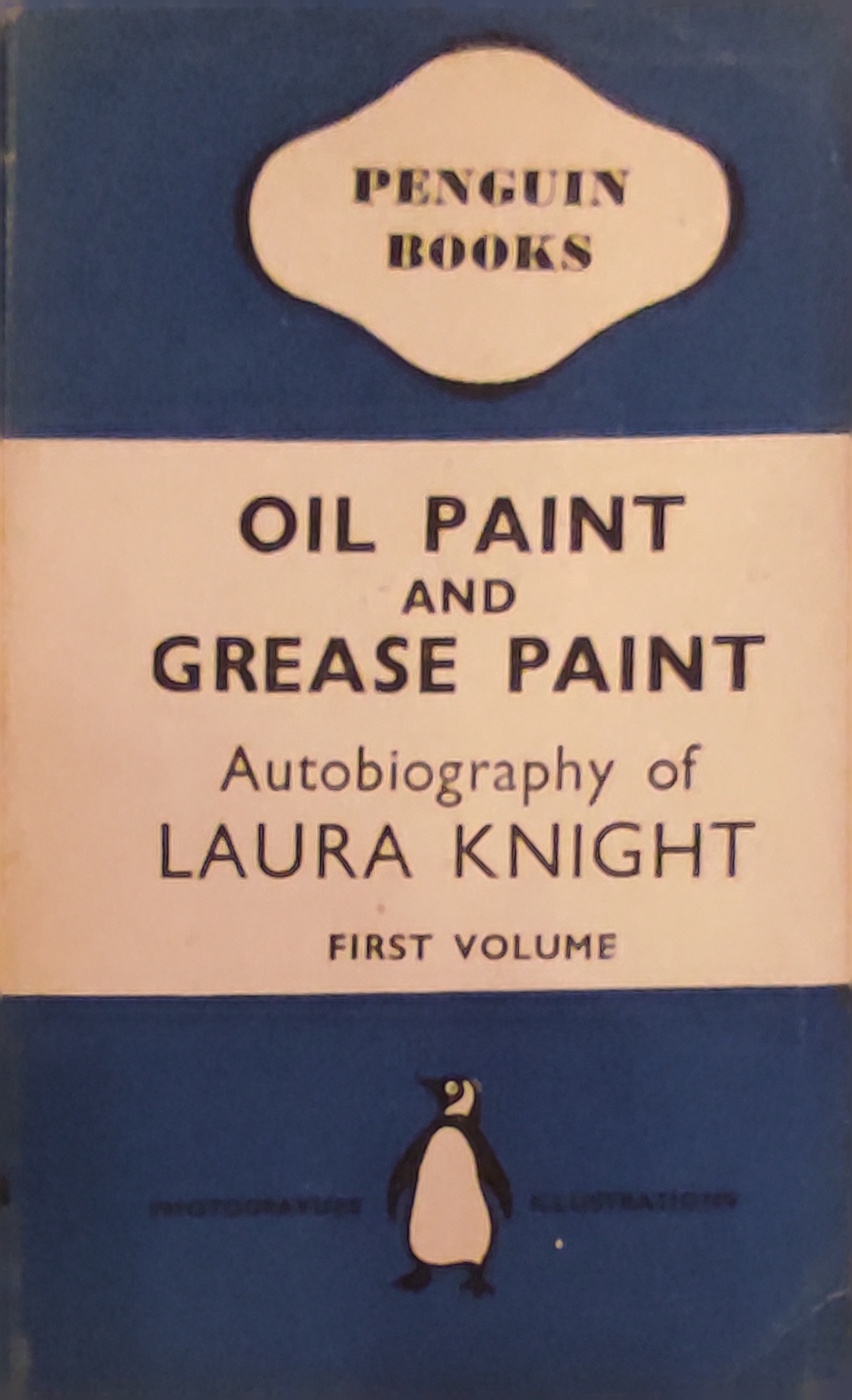Oil Paint and Gease Paint, Autobiography of Laura Knight (3 Volumes)