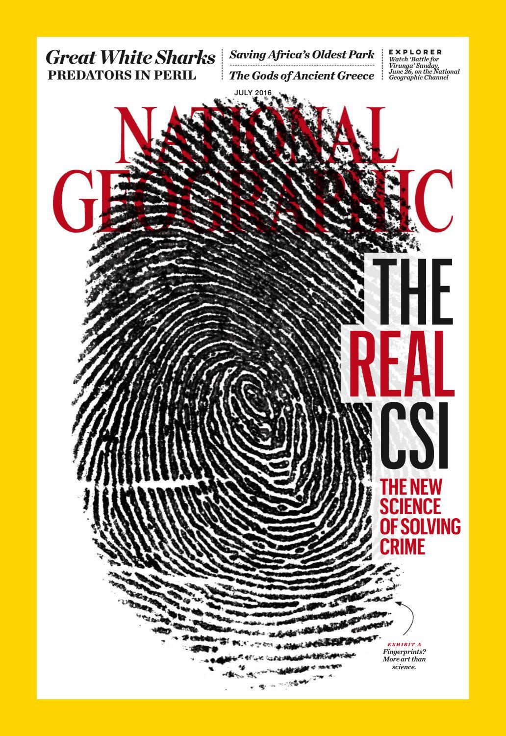 National Geographic: July 2016