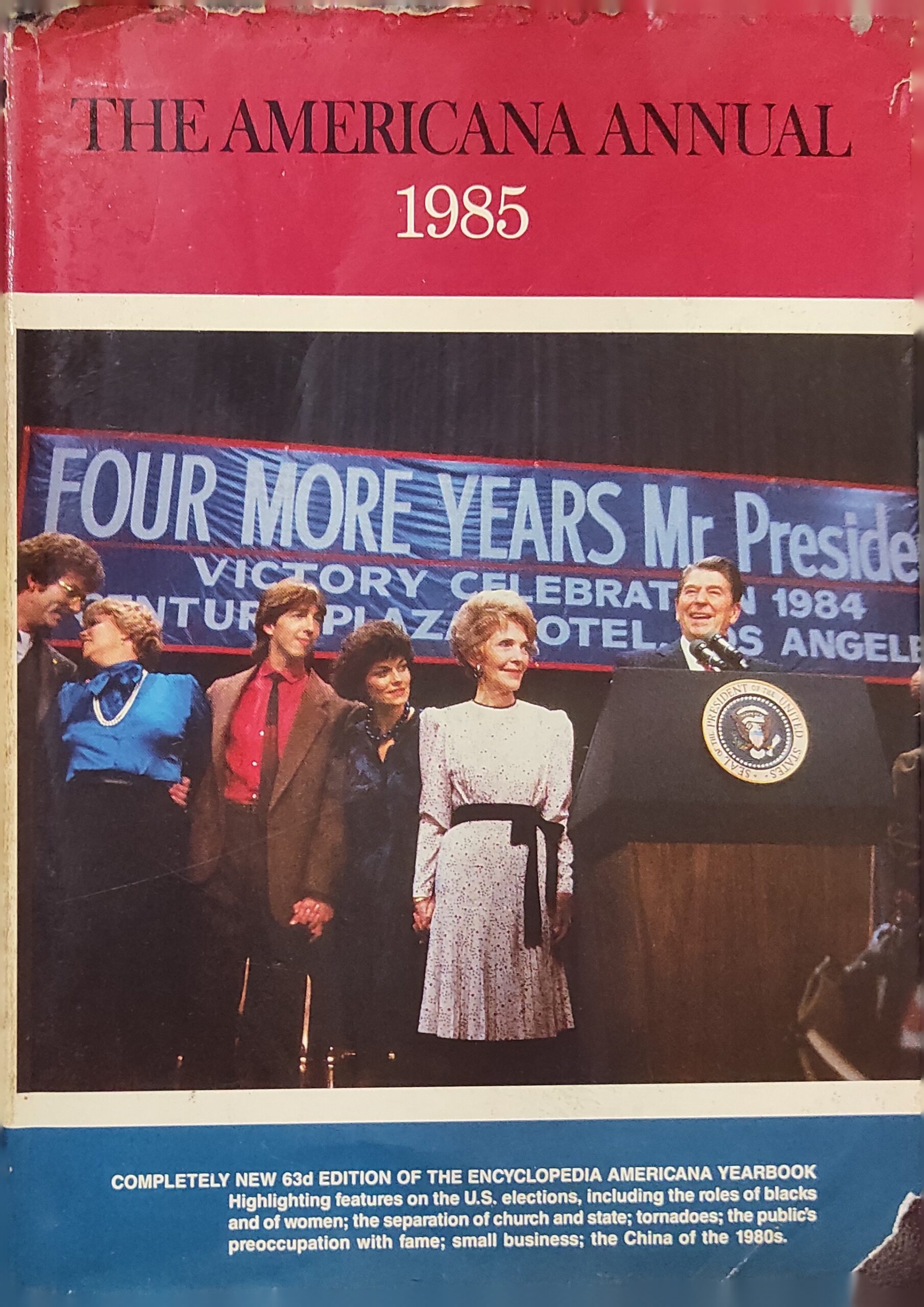 The Americana Annual 1985: An Encyclopedia of the Events of 1984