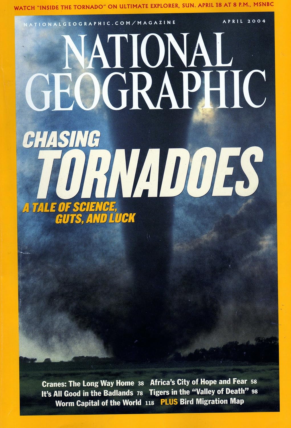 National Geographic: April 2004