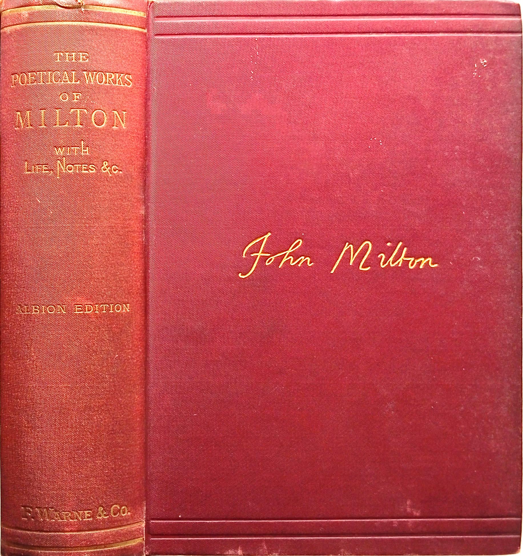 The Poetical Works of Milton