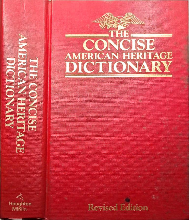The concise american heritage dictionary