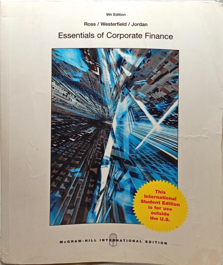 Essentials of Corporate Finance