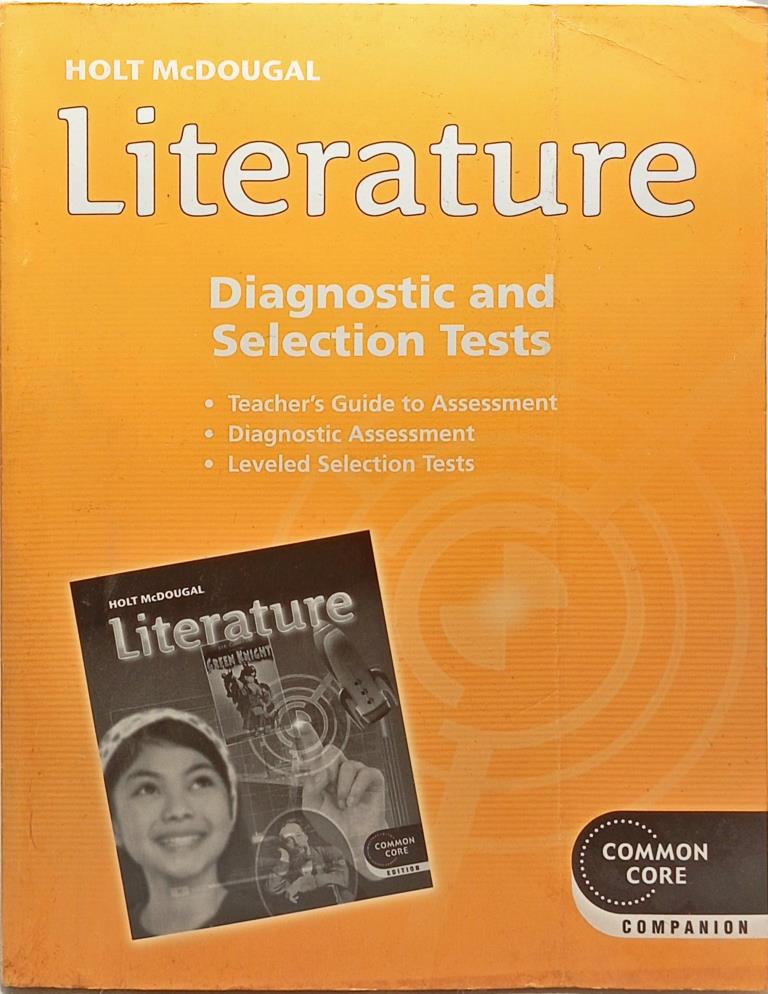 Literature : Diagnostic and Selection Tests