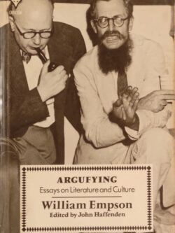Argufying : Essays on Literature and Culture