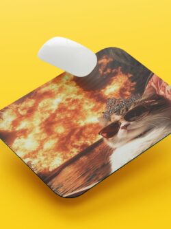Queen Cat On Fire
Mouse Pad