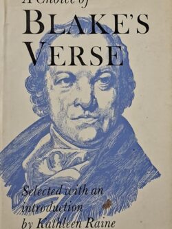 A Choice of Blake's Verse