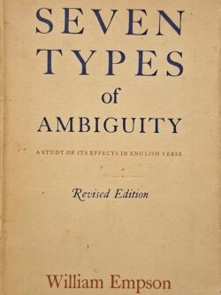 Seven Types of Ambiguity